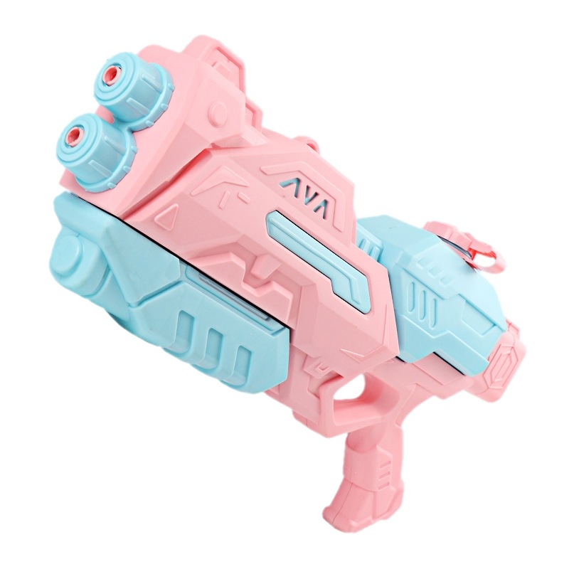 ウォーターボム 可愛い ピンク 大容量 ダブルショット 空気圧縮式 1500ML きれいな水鉄砲