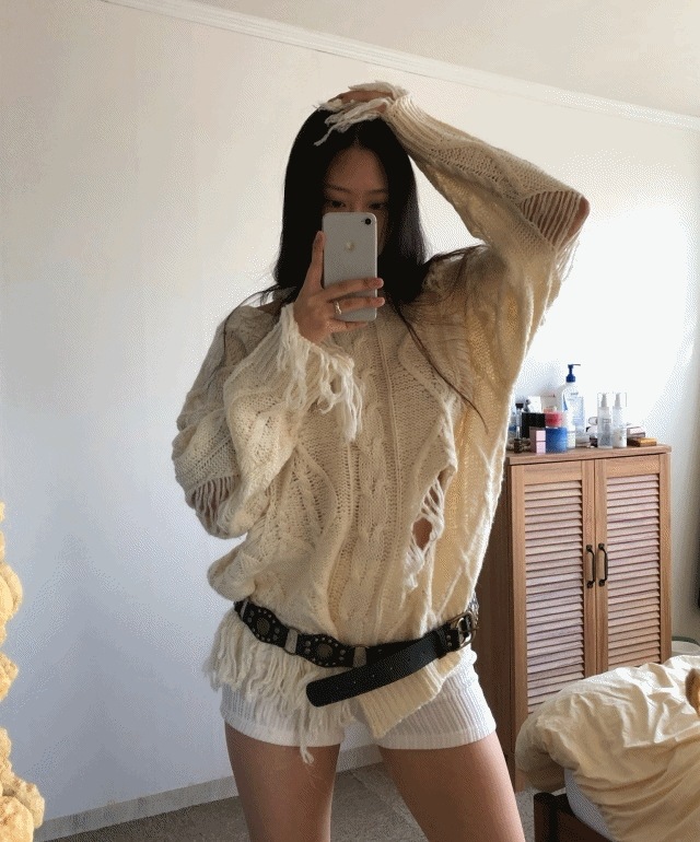 demage ニット [2color]