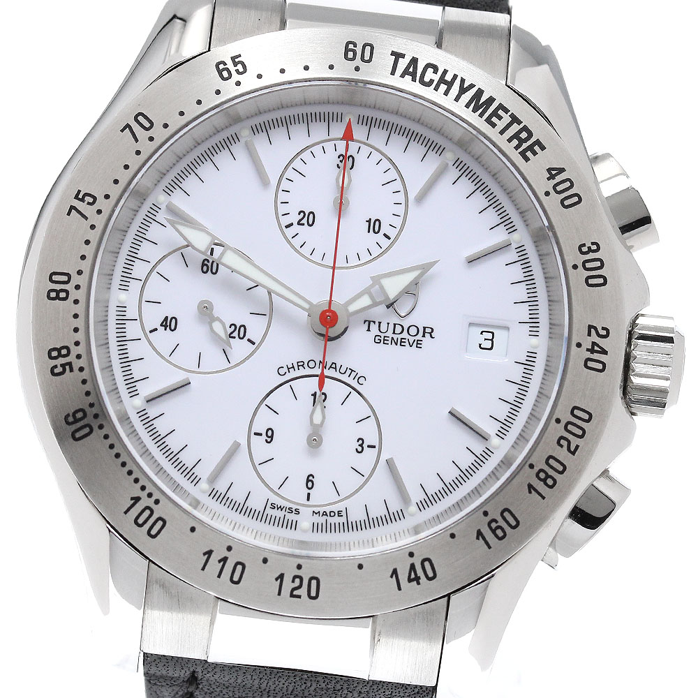 チュードル TUDOR 79390P クロノチック デイト 自動巻き メンズ _962480【中古】