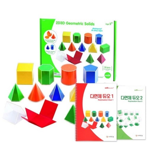 ブレインフォレストEDXカラー多面体展開図セット