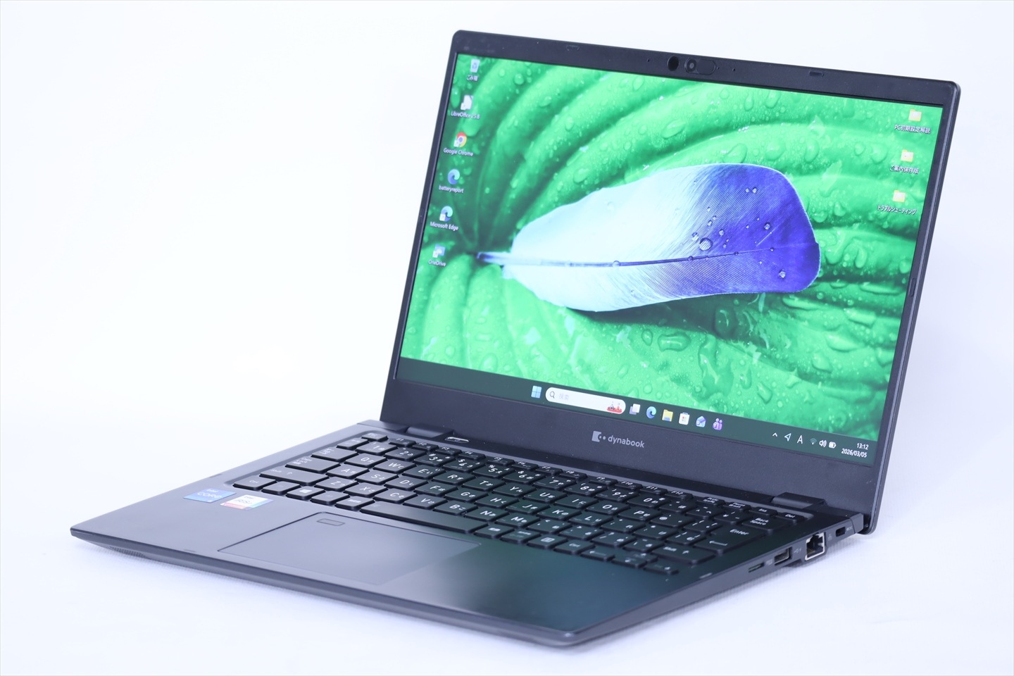 即配 良品 2021年薄型快速モデル 11世代Corei5 dynabook G83/HS i5-1135G7 16G 256G 13.3FHD Wi-Fi6 顔認証 Office ABA評価