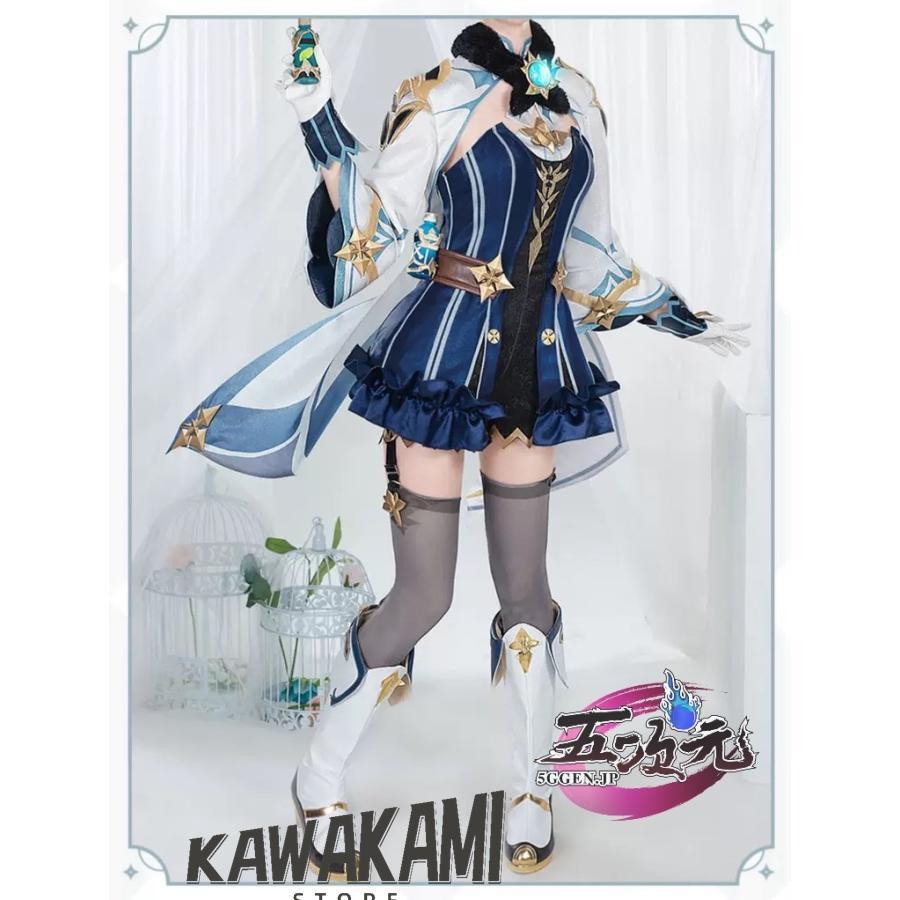 Catwushop　原神　コスプレ　スクロース　衣装セット　ウィッグ　靴　追加可