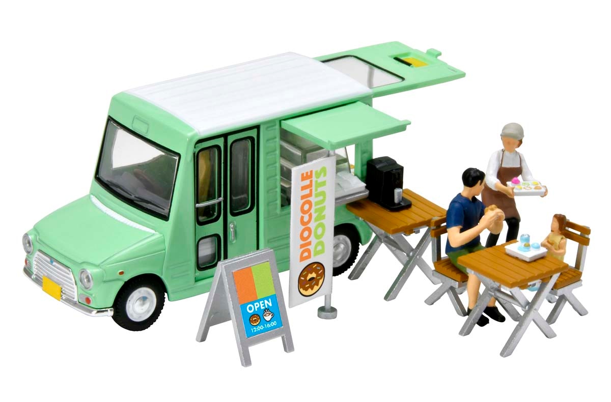 トミーテック 1/64 ジオコレ64 #カースナップ24a ドーナツ屋【330578】 ミニカー TT 330578 ジオコレ カースナ24a ドーナツヤ