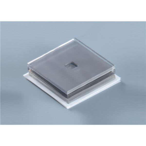 (4枚セット)耐震マット ゲル ステンレスWサンド 家具転倒防止 シロクマ 日本製 40×40mm 厚さ10mm