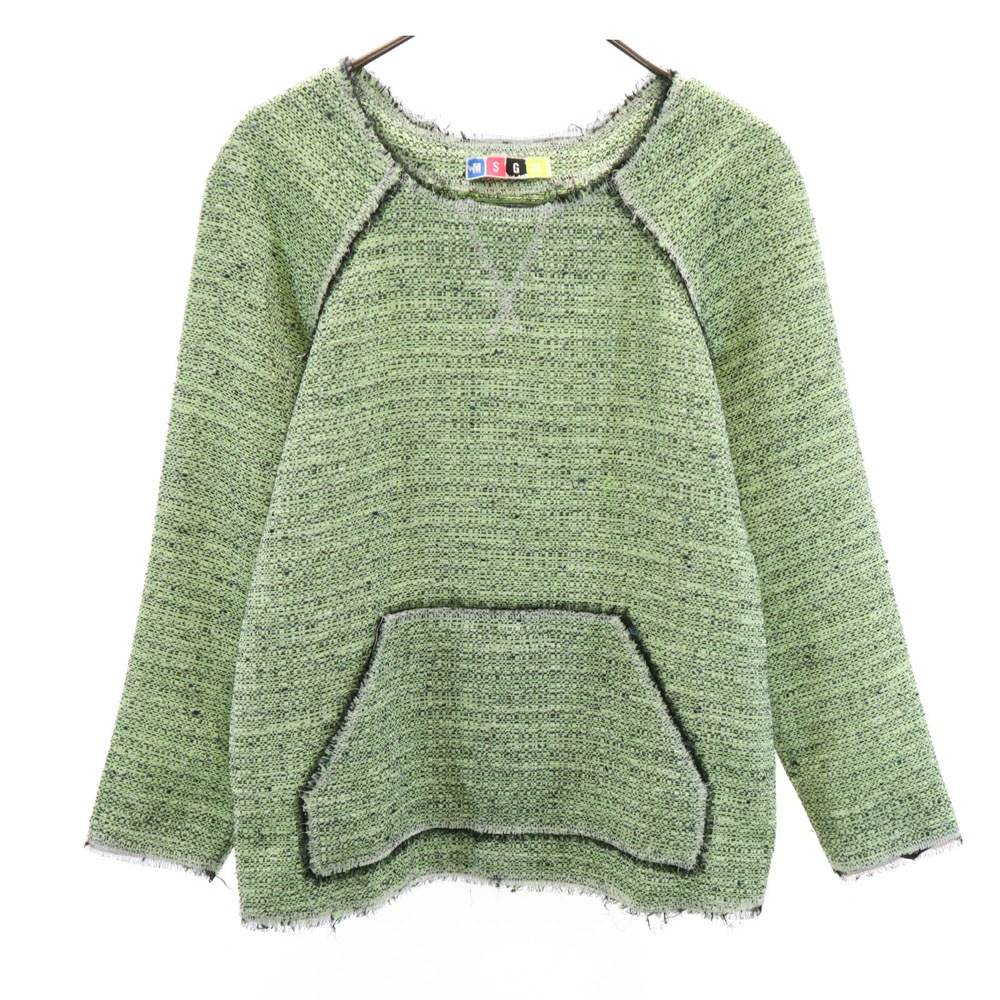 イタリア製 長袖 カットソー 38 グリーン系 レディース 8,763円