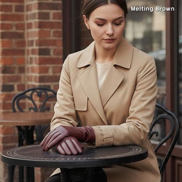 女性用冬用手袋 高級ラムスキン手袋 LG26