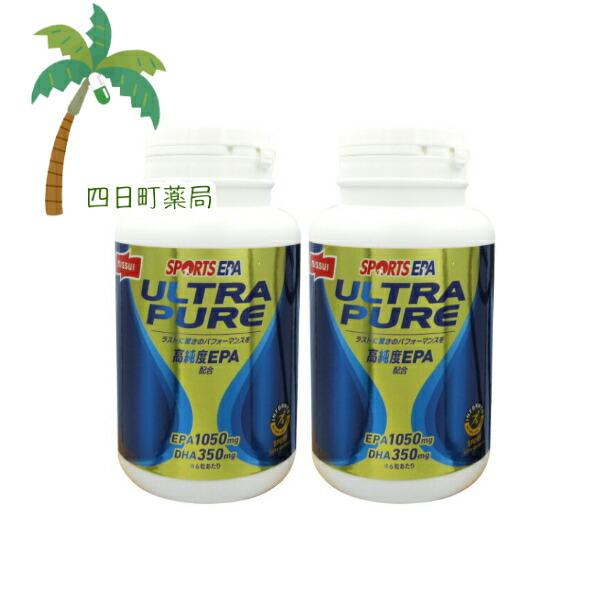 ニッスイ スポーツEPA ウルトラピュア 180粒 2個セット サプリメント 高純度 EPA DHA スポーツ 精製魚油 魚 サプリ