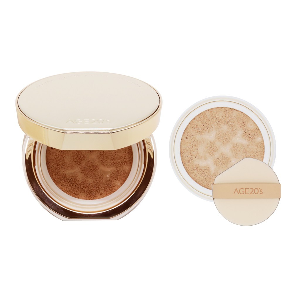 エイジトゥウェニスノーブルグローカバークッション+詰め替えセット21号ニュートラルアイ...1セット