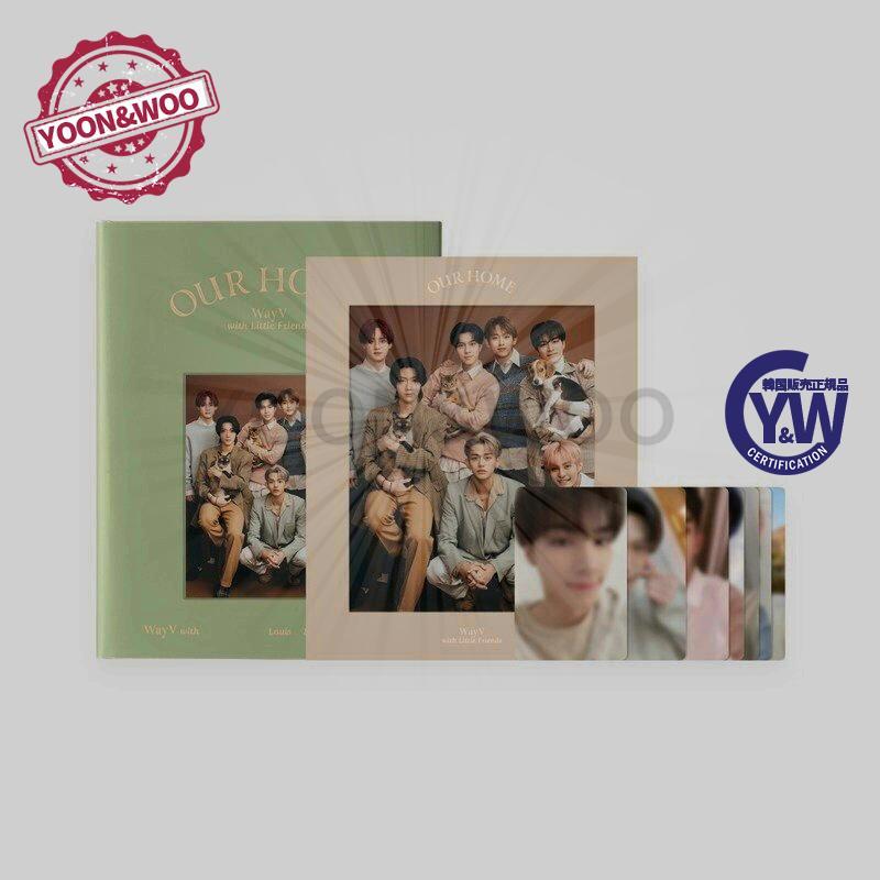 ウェイションV WayV - Our Home：WayV with Little Friends PHOTO BOOK返品不可/フォトブック+家族写真+フレーム+フォトカード 5,612円