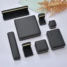 1PC ジュエリーボックスハイエンドレザーリングボックスジュエリーボックスバレンタインデー母の日誕生日パーティーギフトボックス