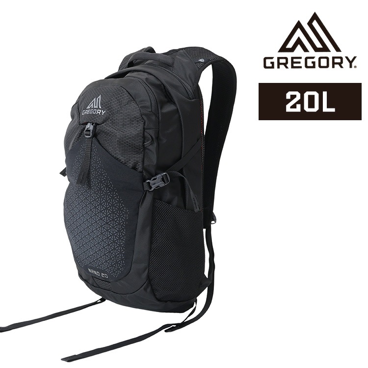 グレゴリー バックパック ザック NANO 20 OBSIDIAN BLACK 20L 1114990413 GREGORY (D)　メガ割