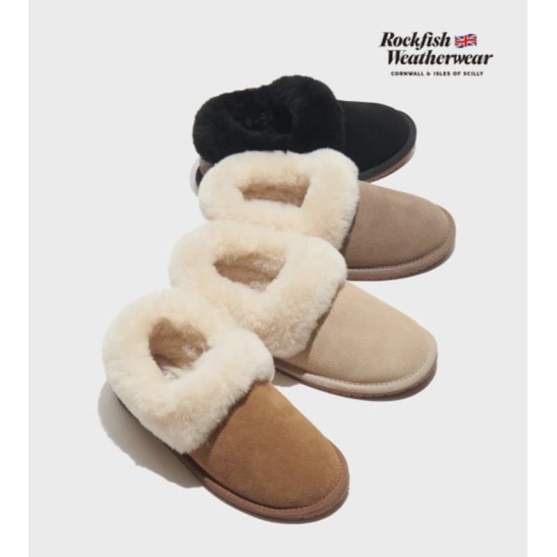 ROCKFISH WEATHERWEAR / ORIGINAL FUR COLLAR SLIP-ON - 4color