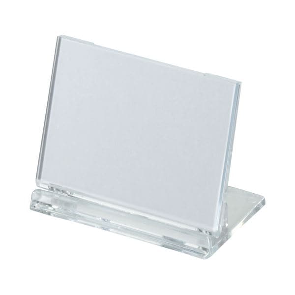 (まとめ) 光 カード立て 可動式 W65×H45mm 透明 UC3-1 1個 (×300セット)