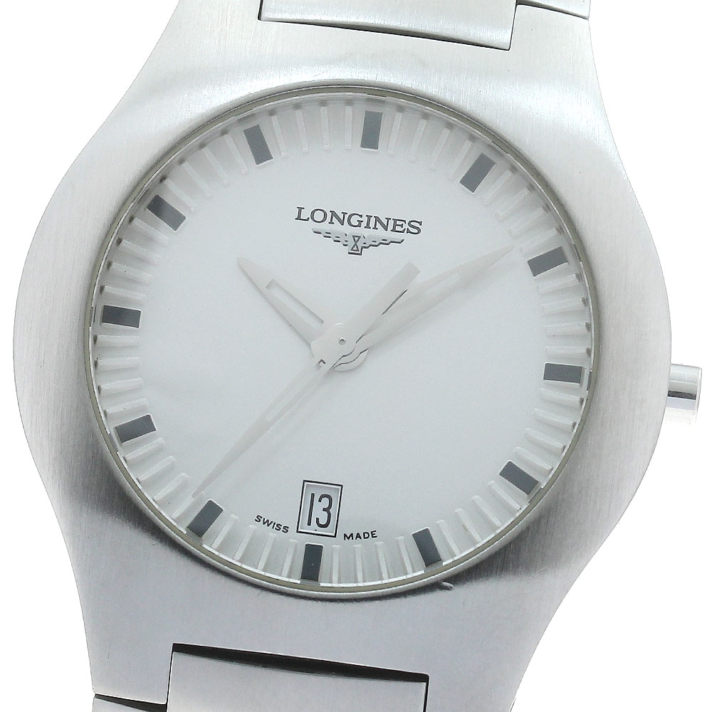 ロンジン LONGINES L3.617.4 オポジション デイト クォーツ メンズ _874988【中古】