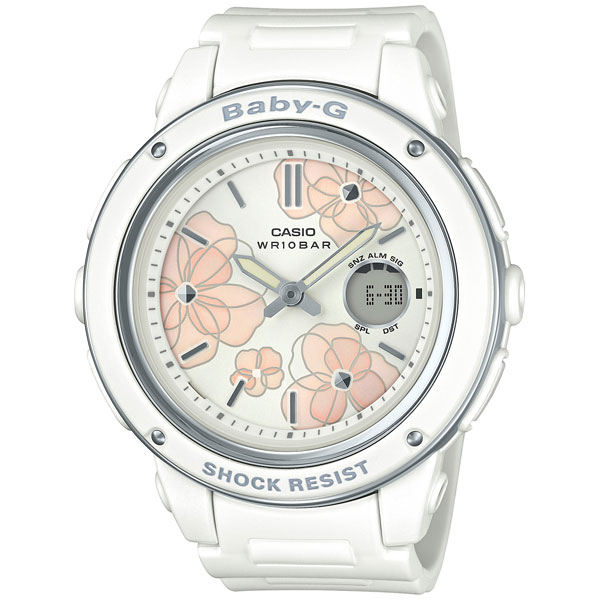 カシオ 【国内正規品】BABY-G　Floral Dial Series クオーツ　レディースタイプ BGA-150FL-7AJF