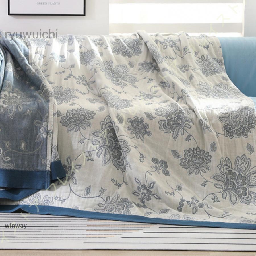 キルトケット ガーゼ ブランケット 夏用 おしゃれ 北欧 綿100％ 掛け布団 綿毛布 ガーゼケット 夏用 タオルケット キルトケット ケット 冷房対策 肌掛け