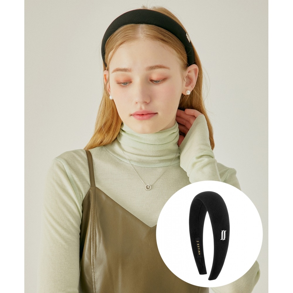 ジェスティーナララ J ヘッドバンド-ブラック (JALJHB3BS801FA000)