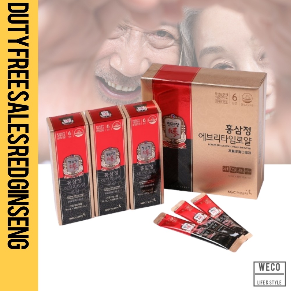 [正官庄] [正品] 韓国 6year 紅参エキス Red ginseng Extract Everytime ROYAL 10ml 30包