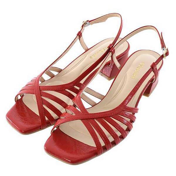 [] 女性ストラップサンダル 4CM(EQFMSD965RE) (P003814602)