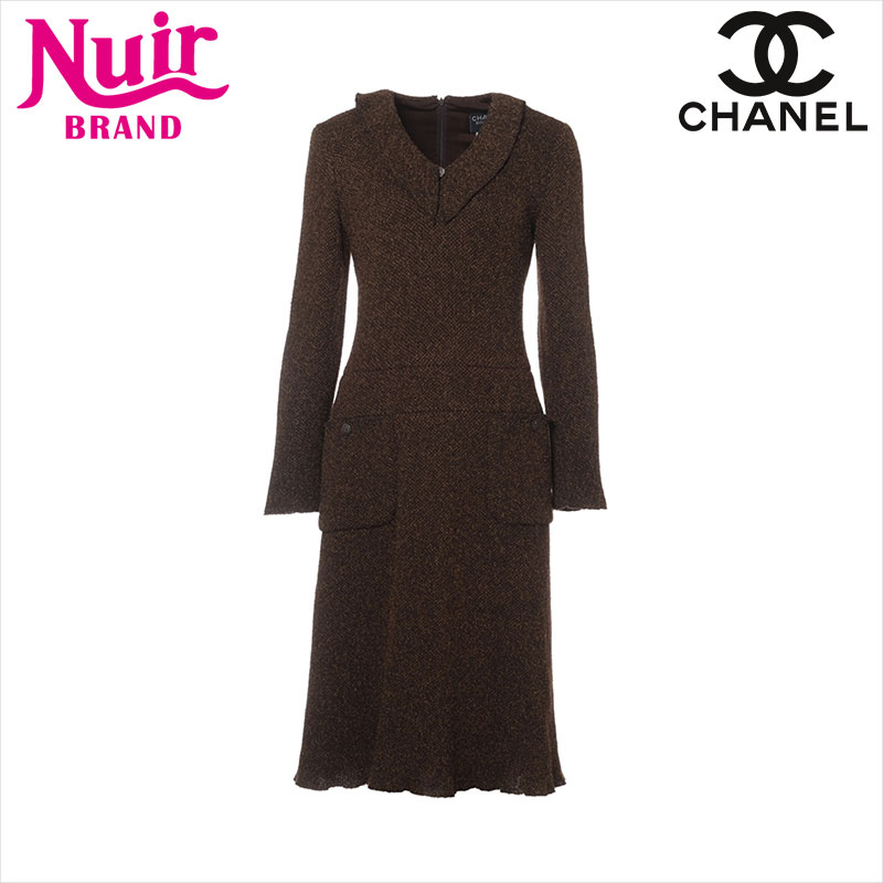 ワンピース ブラウン WS15059