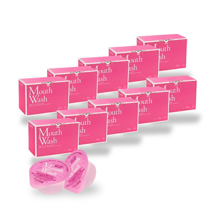 薬用 マウスウォッシュ ロングスピン ロゼ ROSE 1000個セット 使い切りタイプ 個包装 携帯に便利 医薬部外品 オキナ