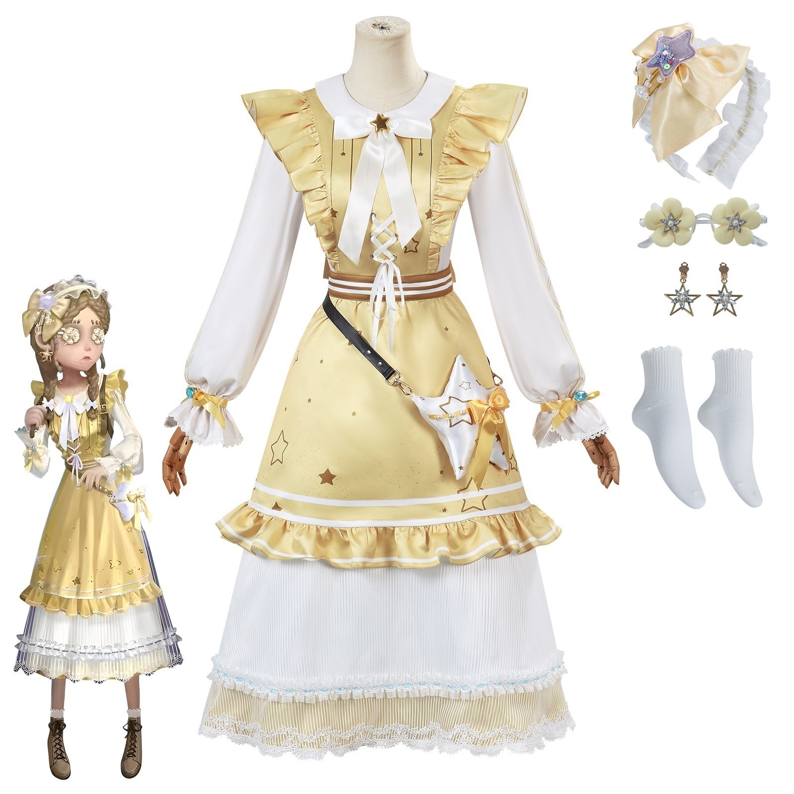 【人気爆売れ】第五人格cos コスプレ コスチューム玩具商手前微光コスプレ にじげんコスプレいしょう