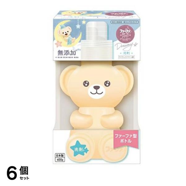 ファーファストーリー ドリーミー洗剤 400g (本体 クマ型) 6個セット
