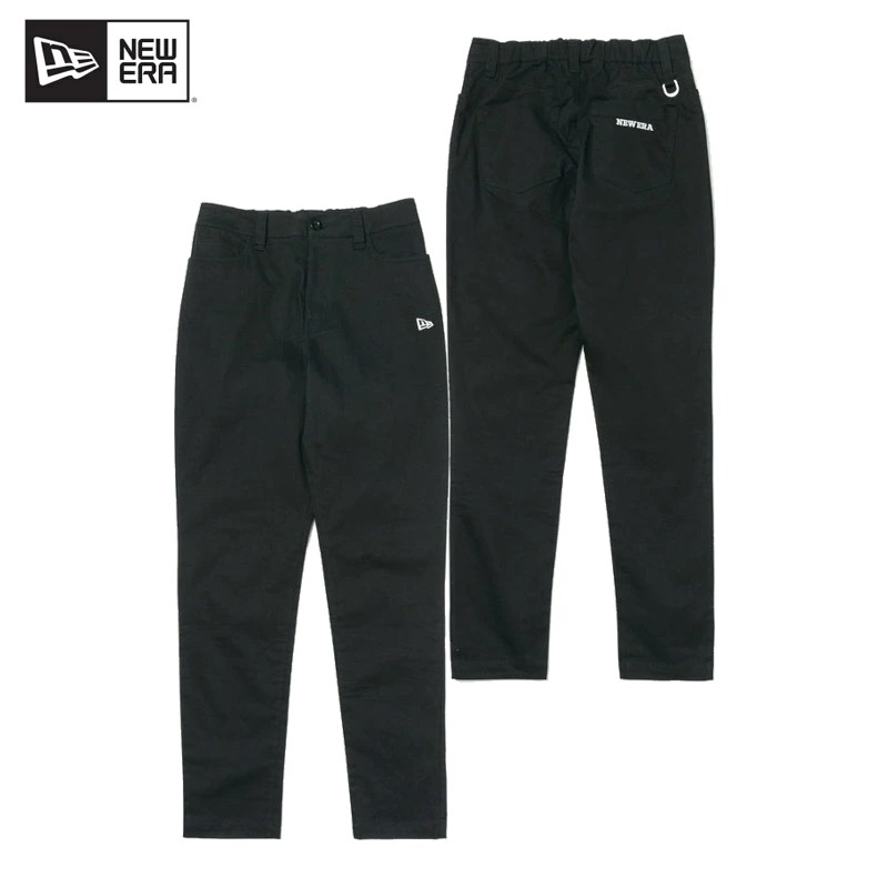 ニューエラ WOMENS 9分丈 スキニーパンツ Black ゴルフ ボトムス パンツ レディース 女性