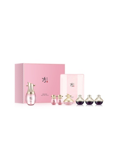 チョンサムソルユンエッセンス企画セット (エッセンス40ml+トナー15ml+乳液15ml+クリーム10ml+アイクリーム10ml*3ea+マスク30g*1ea):: [韓国コスメ]