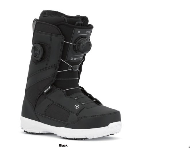 新品未使用 25-26 RIDE BOOTS SYNTH BLACK W24.5cm 土日祝発送OK 98 ライド