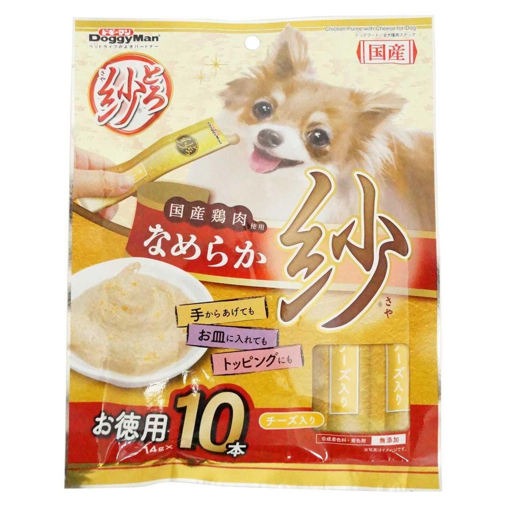 （まとめ買い）とろ紗 チーズ入り 14gx10本 犬用おやつ [x12]
