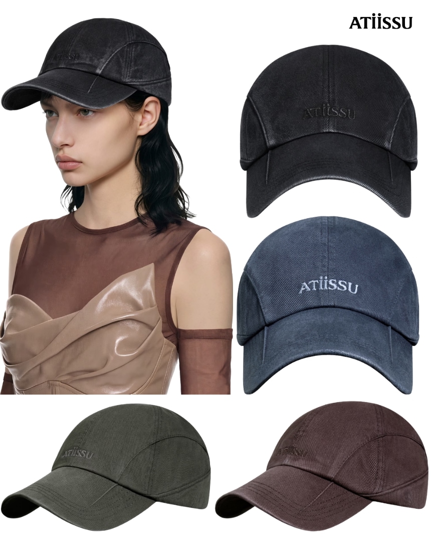 韓国限定 人気 ファッション ユニセックス SNS トレンド 帽子 Finfade Cap (4色)