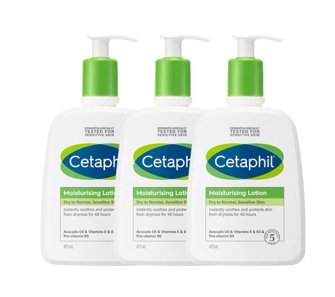 セタフィルローション473ml 3個+携帯用クリーム50g 1個+ボディウォッシュ50ml 1個をプレゼント