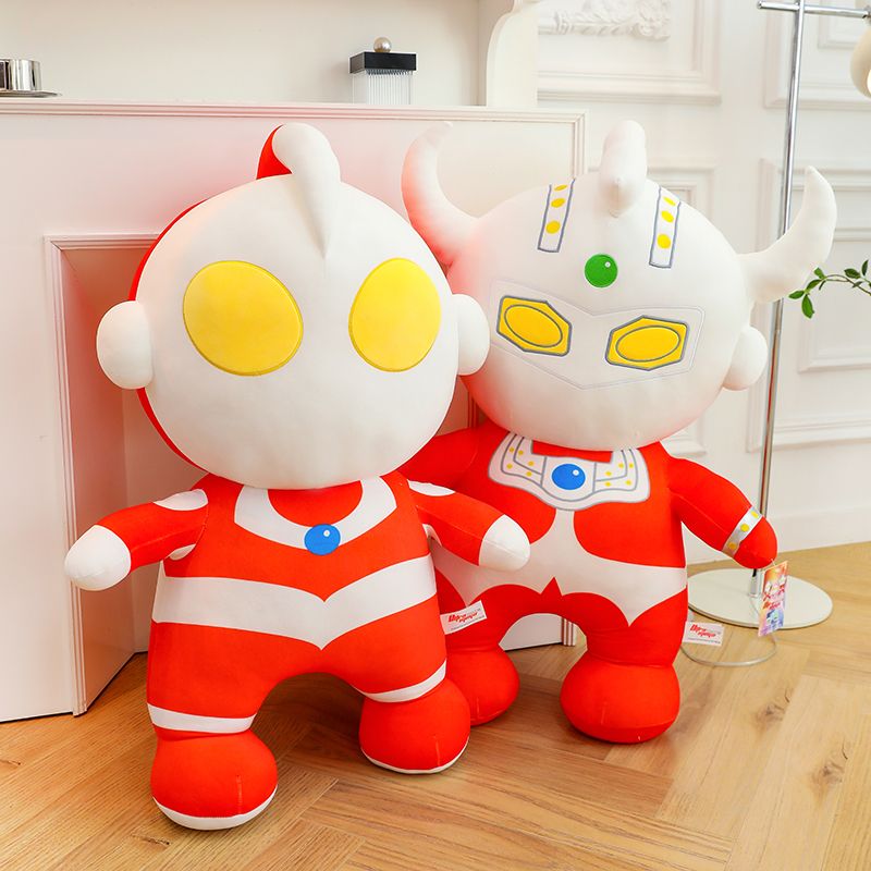 抱き枕新品ウルトラマンぬいぐるみ男の子誕生日プレゼントベッドで寝る大きいサイズ抱き枕ぬいぐるみ