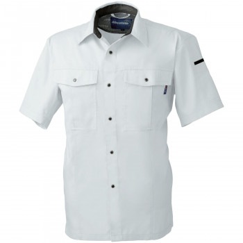 桑和 617 半袖シャツ 6Lサイズ シルバーグレー（22） Absolute GEAR