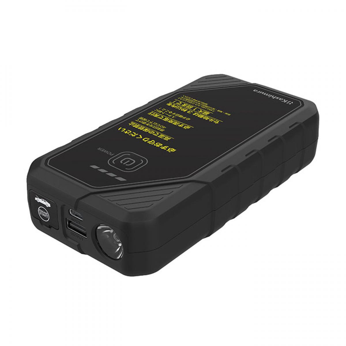【在庫有】カシムラ ジャンプスターター KD281 6400mAh バッテリー上がり ガソリン車4.0L / ディーゼル車2.0L モバイルバッテリー機能搭載 LEDライト付