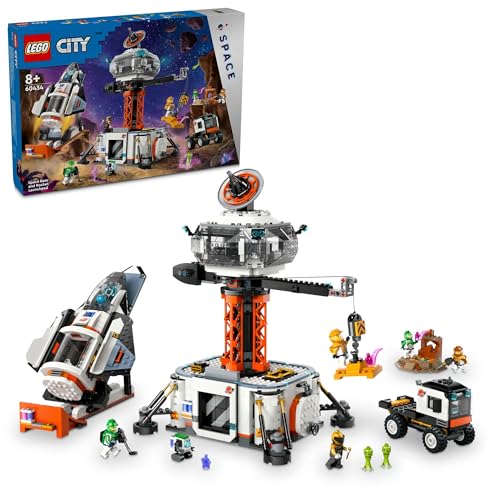 レゴ(LEGO) シティ 宇宙基地とロケット発射台 おもちゃ 玩具 プレゼント 誕生日 ブロック クリスマス 男の子 女の子 子供 8歳 9歳 10歳 小学生 宇宙 60434