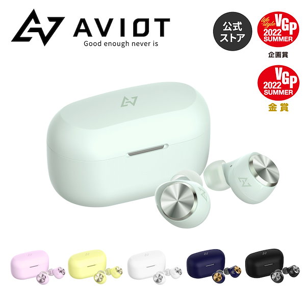 AVIOT TE-D01v ホワイト ワイヤレスイヤホン ノイズキャンセリング