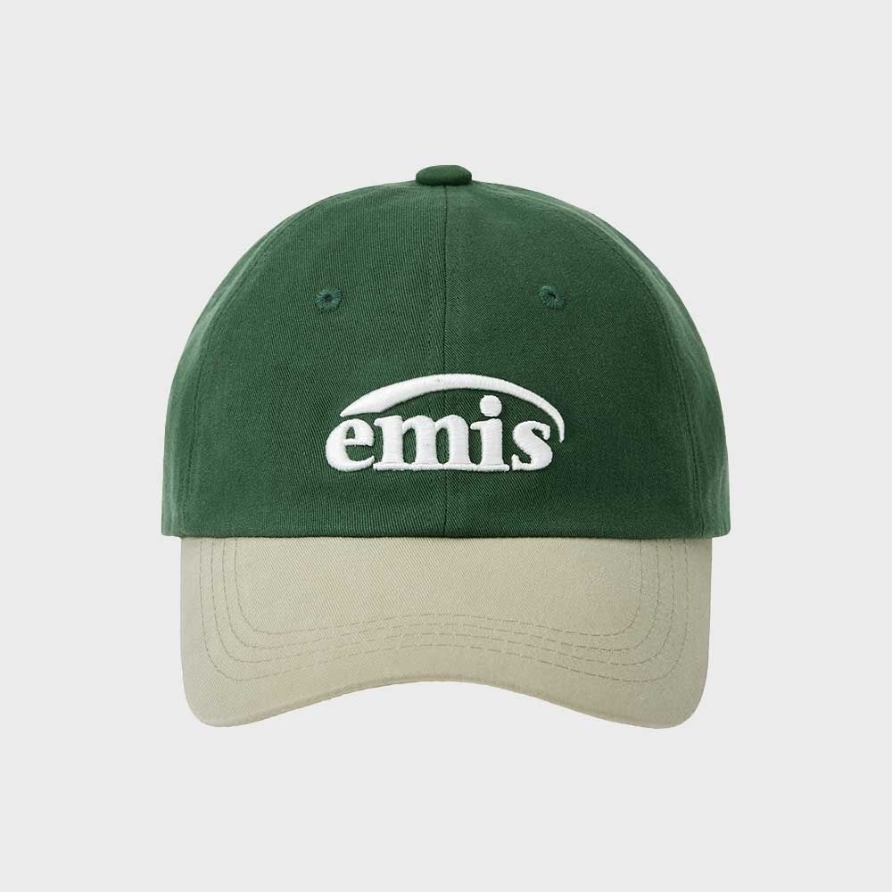 IMIS ニューロゴミックスボールキャップ (リニューアル)-ベージュ/グリーン