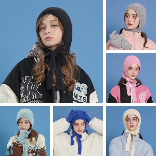 Hairy Ribbon バラクラバ 6色