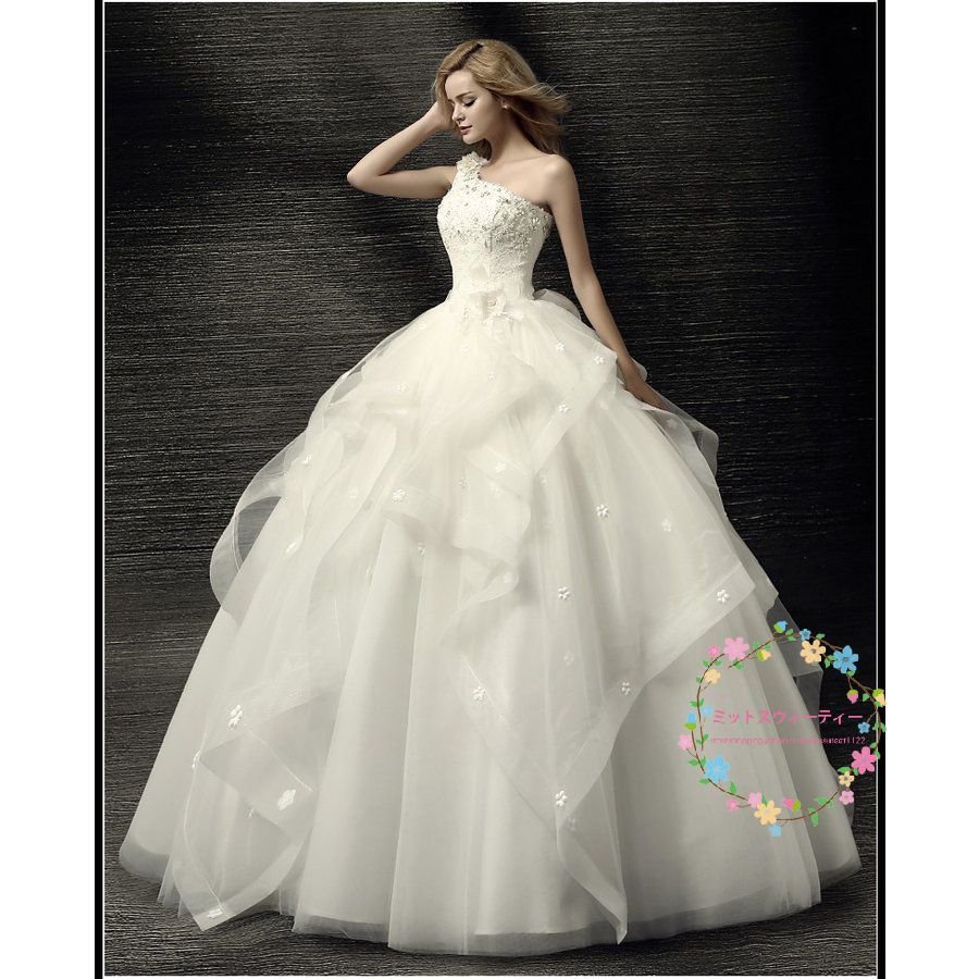 マタニティ ウェディングドレス エンパイア 花嫁 安い 白 結婚式 ロングドレス 披露宴 二次会 パ