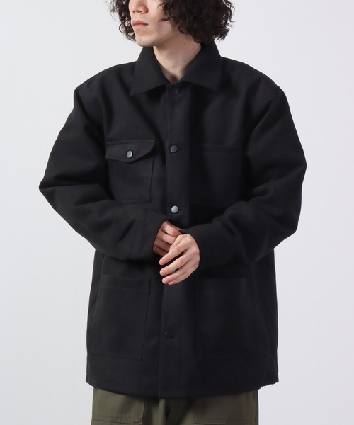 カバーオール メルトン　ワークジャケット メンズ レディース