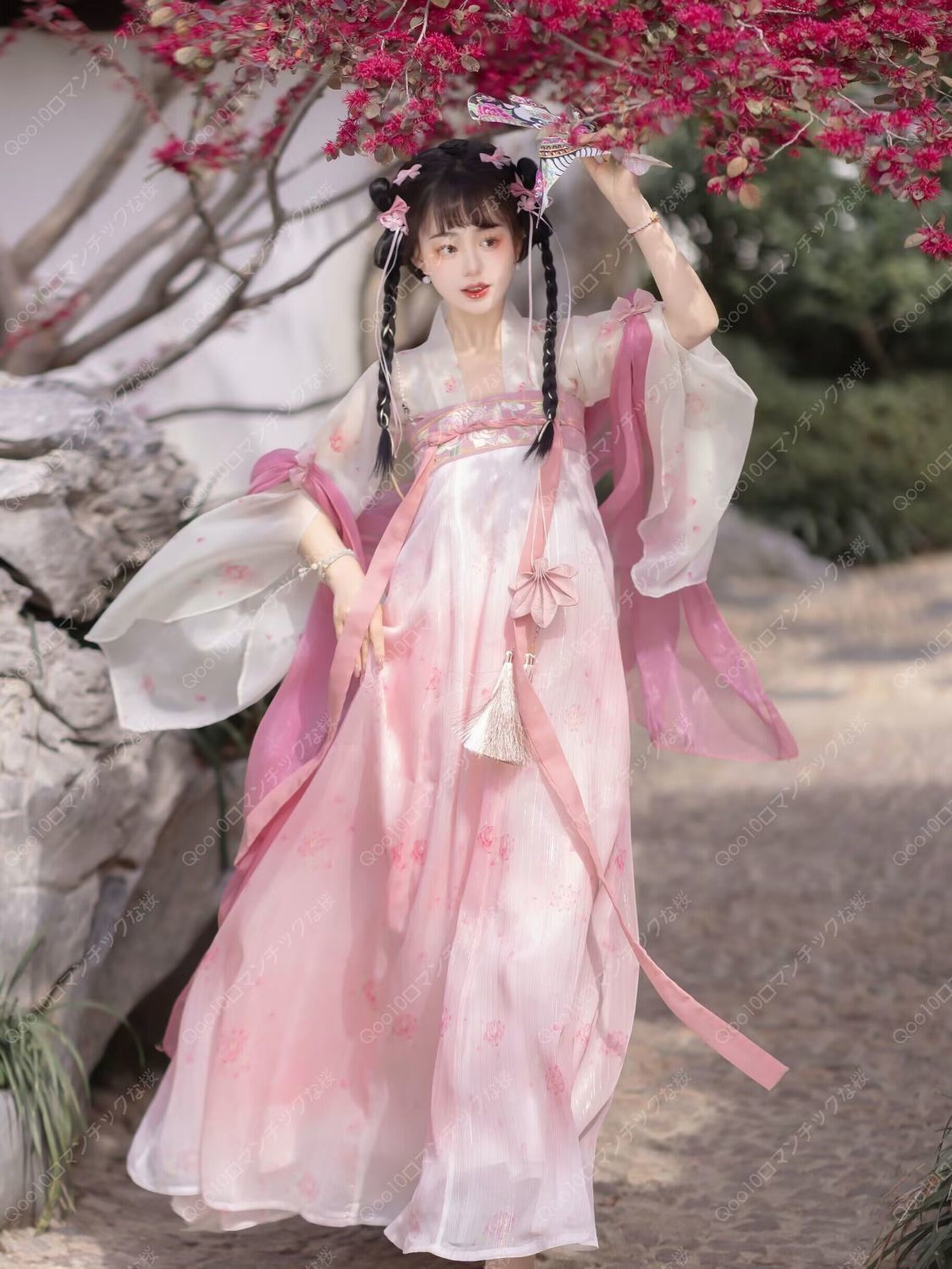 2023新品入荷春夏秋と冬フルセットに刺繍漢服レディースワンピース/漢服 コスプレ/漢服馬面スカート/漢服大人用-93