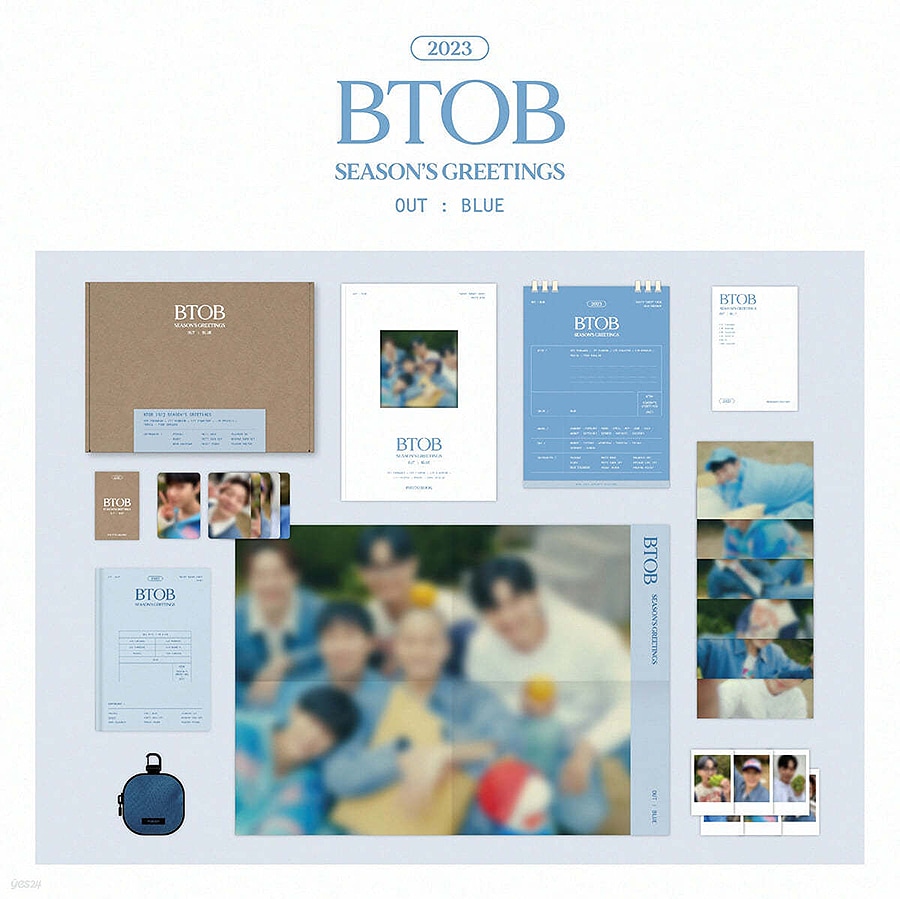 [未開封新品] BTOB - 2023 SEASONS GREETINGS OUT：BLUE Ver