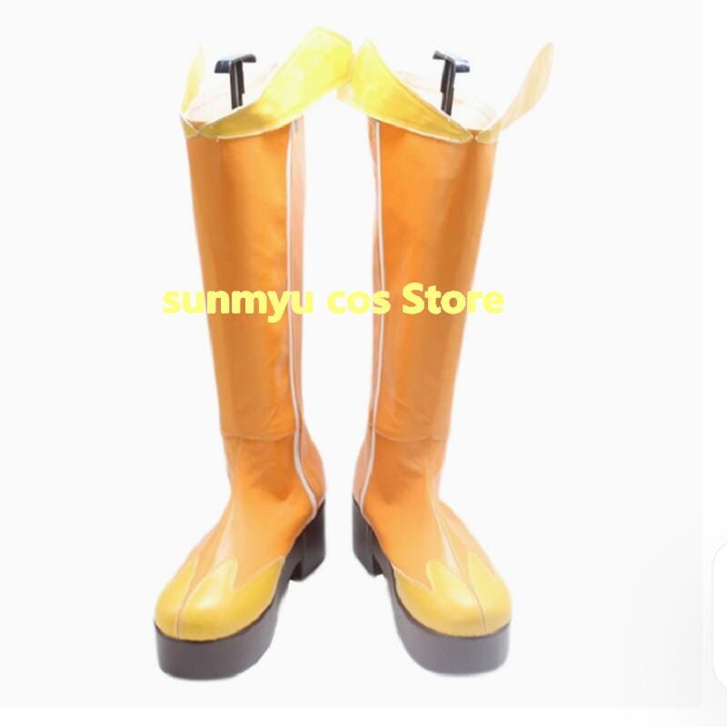 ひろがるスカイ！プリキュア 夕凪 ツバサ キュアウィング コスプレ靴 ブーツ