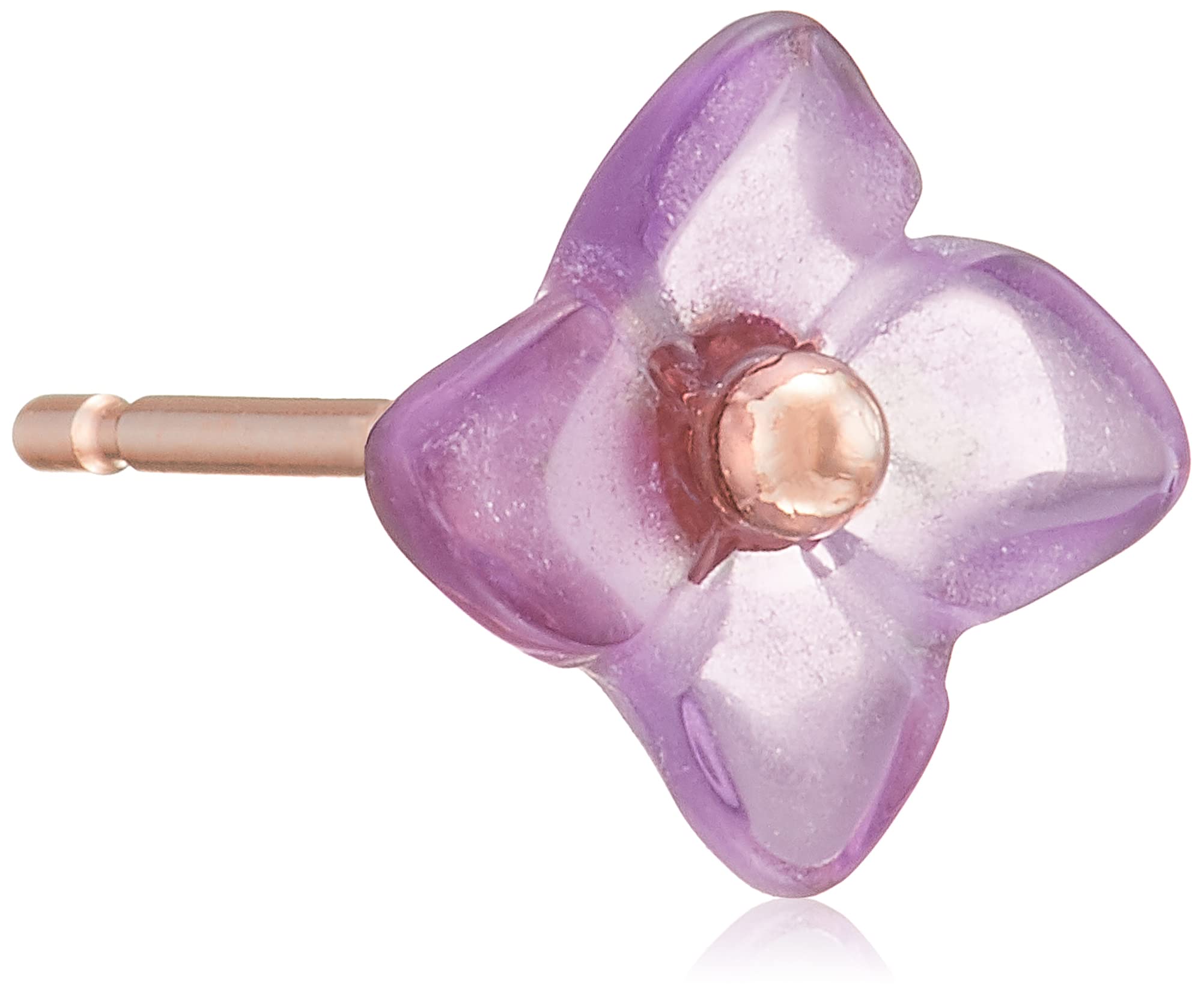 [ブルーム] BLOOM 【公式】レディース ピアス K10 ピンクゴールド 6月誕生花 アジサイ 片耳用 0222-8980-0019-0000