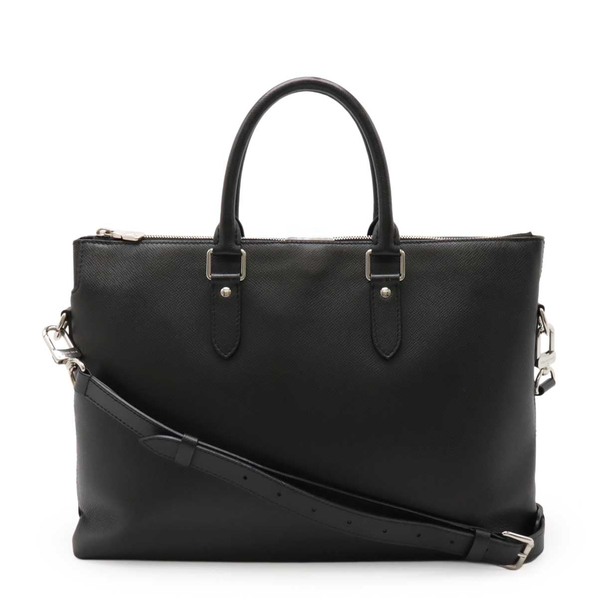 タイガ アントン ブリーフケース ビジネスバッグ 書類カバン 2WAY ショルダーバッグ ノワール 黒 ブラック M3341