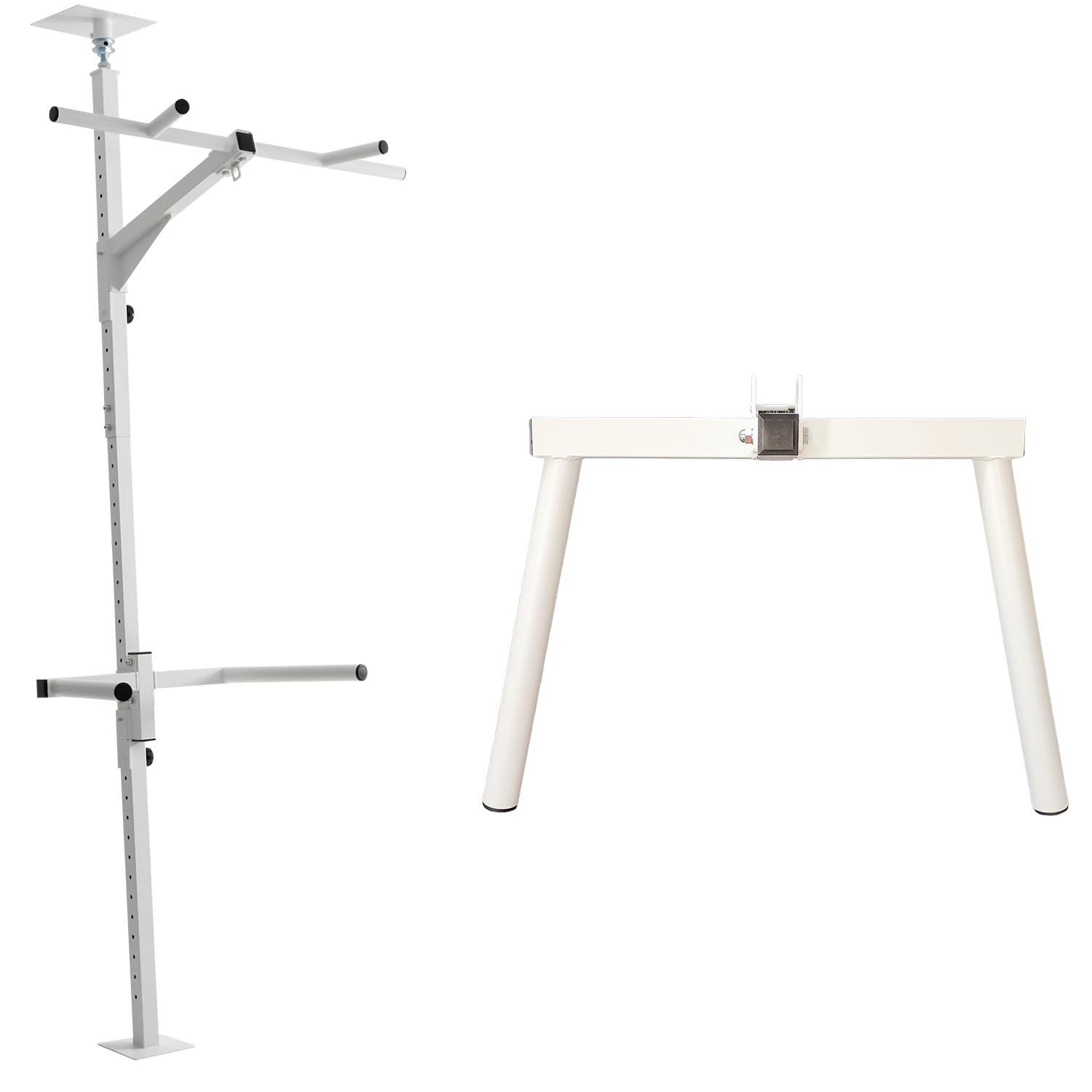 TEDDY WORKS ディップスバー KENSUI-kaku-用 日本製 コンパクト ディップス 筋トレ器具 筋トレマシン 筋トレ 家トレ (ホワイト)