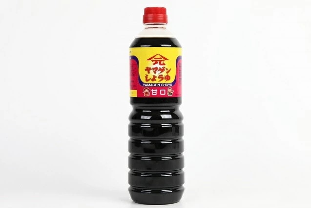 【送料無料】【ケース販売】山元醸造 ヤマゲン 甘口醤油 1000ml 1L12本