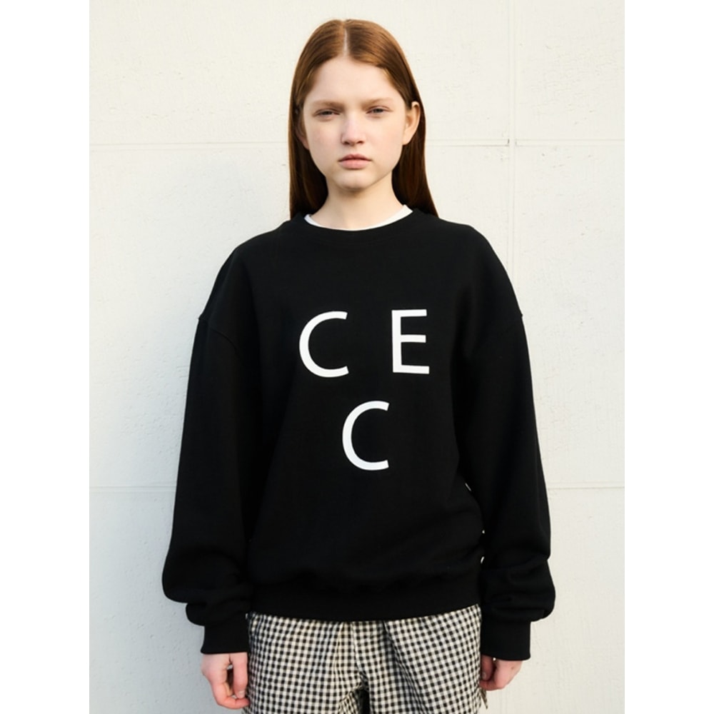チャンスチャンス CEC トライアングルロゴセーター (ブラック)
